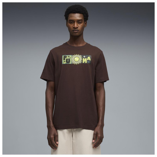 Puma Ανδρική κοντομάνικη μπλούζα Sunset Drive Graphic Tee